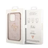 Dėklas GUESS GUHCP15X4GPIPI IPHONE 15 PRO MAX 6.7 "Rožinis/Rožinis HARDCASE 4G BIG METAL LOGO