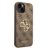 Dėklas GUESS GUHCP14S4S4GBBB IPHONE 14/15/13 6.1 "BRONZE / BROWN HARDCASE 4G BIG METAL LOGO