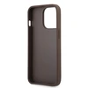 Dėklas GUESS GUHCP14X4X4GBBB IPHONE 14 PRO MAX 6.7 "BRONZE/BROWN HARDCASE 4G BIG METAL LOGO