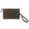 Guess PU 4G Metal Logo Phone Bag rudos spalvos