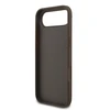 Dėklas Guess PU 4G Metal Logo Strap Case for Apple iPhone Air rudos spalvos