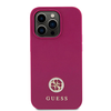 Dėklas GUESS GUHCP15XPS4DGPPP IPHONE 15 PRO MAX 6.7 "Rožinis/Rožinis HARDCASE STRASS METAL LOGO