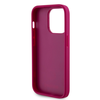 Dėklas GUESS GUHCP15XPS4DGPPP IPHONE 15 PRO MAX 6.7 "Rožinis/Rožinis HARDCASE STRASS METAL LOGO