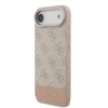 Guess PU 4G Stripe dėklas skirtas Apple iPhone Air Rožinė