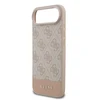 Guess PU 4G Stripe dėklas skirtas Apple iPhone Air Rožinė