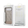 Guess PU 4G Stripe dėklas skirtas Apple iPhone Air Rožinė
