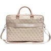 Guess PU 4G Stripe Metal Logo kompiuterio krepšys 16" rožinis