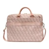 Nešiojamo kompiuterio krepšys 16" Guess GCube Stripes (GUCB15HGCFSEP) rožinės spalvos