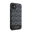 Apple iPhone 11 Guess dėklas GCube Stripes MagSafe (GUHMN61HGCFSEK) juodos spalvos