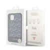 Apple iPhone 11 Guess dėklas GCube Stripes MagSafe (GUHMN61HGCFSEK) juodos spalvos