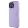 Guess PU Grained Classic Logo MagSafe Apple iPhone 16 Pro Max dėklas telefonui violetinės spalvos