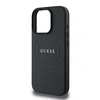 Guess PU Grained Classic Logo MagSafe Apple iPhone 16 Pro dėklas telefonui juodos spalvos