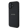Guess PU Grained Classic Logo MagSafe Apple iPhone 16 Plus dėklas telefonui juodos spalvos