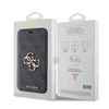 Dėklas Guess GUBKP15L4GMGGR Apple iPhone 15 Pro 6.1″ pilkos spalvos book 4G Metal Logo