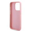 Dėklas GUESS GUHCP15XPSIS IPHONE 15 PRO MAX 6.7 "Rožinis/Rožinis HARDCASE SAFFIANO IRIDESCENT SCRIPT