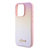 Dėklas GUESS GUHCP15XPSIS IPHONE 15 PRO MAX 6.7 "Rožinis/Rožinis HARDCASE SAFFIANO IRIDESCENT SCRIPT