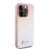Dėklas GUESS GUHCP15LPSAIRSP IPHONE 15 PRO 6.1 "Rožinis/Rožinis HARDCASE SAFFIANO IRIDESCENT SCRIPT