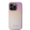 Dėklas GUESS GUHCP15XPSIS IPHONE 15 PRO MAX 6.7 "Rožinis/Rožinis HARDCASE SAFFIANO IRIDESCENT SCRIPT
