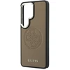„Guess“ PU perforuotas 4G logotipo telefono dėklas, skirtas „Samsung Galaxy S26 Ultra“ (S948), rudas