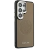 „Guess“ PU perforuotas 4G logotipo telefono dėklas, skirtas „Samsung Galaxy S26 Ultra“ (S948), rudas