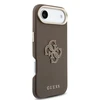 Guess PU Resin Logo dėklas skirtas Apple iPhone Air Brown
