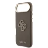 Guess PU Resin Logo dėklas skirtas Apple iPhone Air Brown