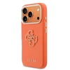 Dėklas GUESS case for IPHONE 17 Pro Max GUHCP17X5PS4RGGO (PU FW Resin Logo) oranžinis
