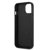 Dėklas GUESS GUHCP13SPSATLG IPHONE 13 MINI 5.4 "Sidabrinis/Sidabrinis HARDCASE SAFFIANOTRIANGLE LOGO