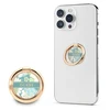 Telefono laikiklis Ring stovas GUESS Flower GURSHCHMAN žalios spalvos