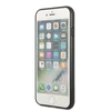 Guess GUHCI8PSATPK Apple iPhone 7/8 SE 2020 /SE 2022 kietas dėklas juodos spalvos kietas dėklas Saffiano Triangle Logo