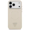 Dėklas Guess Triangle Logo MagSafe Case for iPhone 17 Pro - rusvai gelsvas
