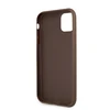 Dėklas GUHCN614GMGBR Guess PU 4G Metal Logo Case for iPhone 11 Brown