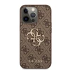 Dėklas GUHCP13L4GMGBR Guess PU 4G Metal Logo Case for iPhone 13 Pro Brown