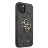 Guess Case GUHCP13M4GMGGR Apple iPhone 13 pilkas / pilkas kietas dėklas 4G didelis metalinis logotipas