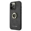 Guess GUHCP13X4GMRGR iPhone 13 Pro Max 6,7" pilkas/pilkas kietas 4G dėklas su žiediniu stovu