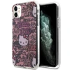 Apple iPhone 11 Hello Kitty dėklas IML Tags Graffiti (HKHCN61HDGPTP) rožinės spalvos