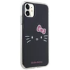 Apple iPhone 11 Hello Kitty dėklas IML Kitty Face (HKHCN61HKHLK) juodos spalvos