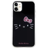 Apple iPhone 11 Hello Kitty dėklas IML Kitty Face (HKHCN61HKHLK) juodos spalvos