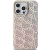 Apple iPhone 13 Pro Max Hello Kitty dėklas IML Gradient Electrop Crowded Kitty Head (HKHCP13XHCHPEP) rožinės spalvos
