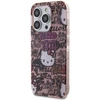 Apple iPhone 13 Pro Max Hello Kitty dėklas IML Tags Graffiti (HKHCP13XHDGPTP) rožinės spalvos