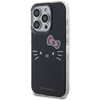 Apple iPhone 14 Pro Max Hello Kitty dėklas IML Kitty Face (HKHCP14XHKHLK) juodos spalvos