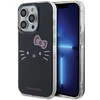 Apple iPhone 14 Pro Max Hello Kitty dėklas IML Kitty Face (HKHCP14XHKHLK) juodos spalvos