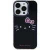 Apple iPhone 14 Pro Max Hello Kitty dėklas IML Kitty Face (HKHCP14XHKHLK) juodos spalvos