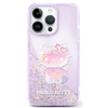 Hello Kitty HKHCP16SL50PPU Apple iPhone 16 6.1" dėklas telefonui violetinės spalvos Liquid Glitter 50TH Anniversary Party