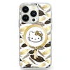 Hello Kitty HKHMP16XHGLEH Apple iPhone 16 Pro Max 6.9" dėklas telefonui baltos spalvos IML dėklas telefonui aukso spalvosen Leaves MagSafe