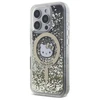Hello Kitty HKHMP16XLGDIK Apple iPhone 16 Pro Max 6.9" dėklas telefonui aukso spalvos Liquid Glitter Fever MagSafe