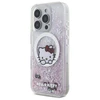 Hello Kitty HKHMP16XLSWKH Apple iPhone 16 Pro Max 6.9" dėklas telefonui baltos spalvos Liquid Glitter Sweet Kitty Bows MagSafe