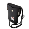 Hello Kitty odinis dėklas krepšys Daydreaming Cord (HKOWBSKCDKK) juodos spalvos