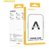 Hurtel AMORUS Samsung Galaxy S26 dėklas su išstumdomu kortelių laikikliu - Juodas