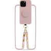 JE 3in1 PopGrip Apple iPhone 15 Pro 6.1" dėklas telefonui rožinės spalvos 30495 (Just Elegance)